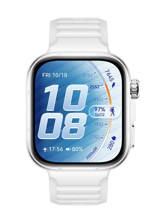 Watch Fit 5 Pro Digital 44.5 mm Smartwatch Rechteckig IP6X 240 h 328 ppi  (Weiß) 
