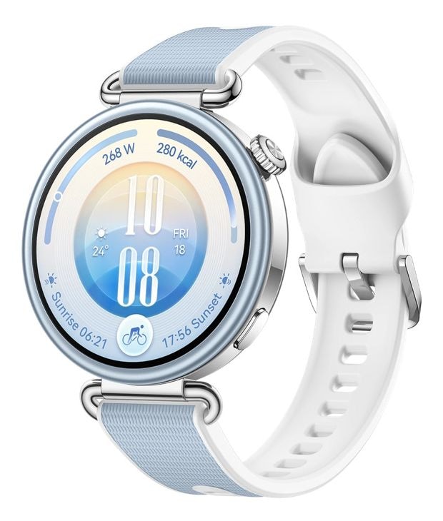 Watch GT 7 41 mm Smartwatch Rund IP68, IP69 14 h 352 ppi  (Blau, Silber) 
