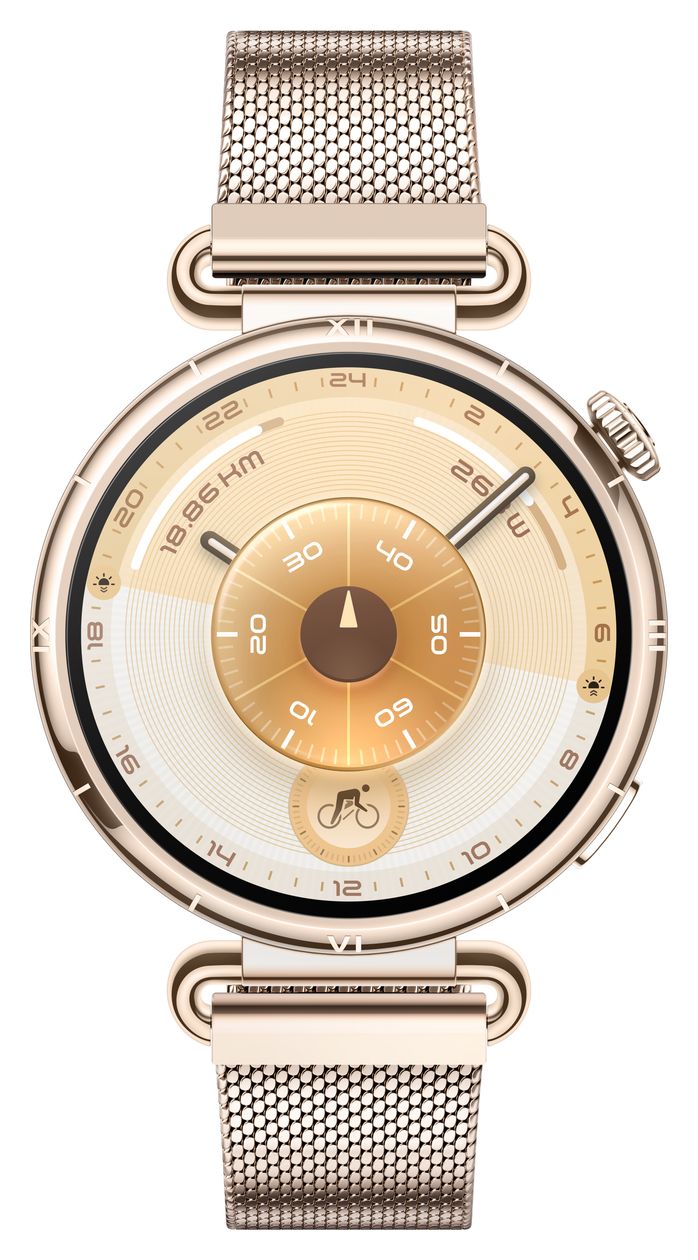 Watch GT6 Digital 41 mm Smartwatch Rund IP69 336 h 352 ppi  (Gold) 