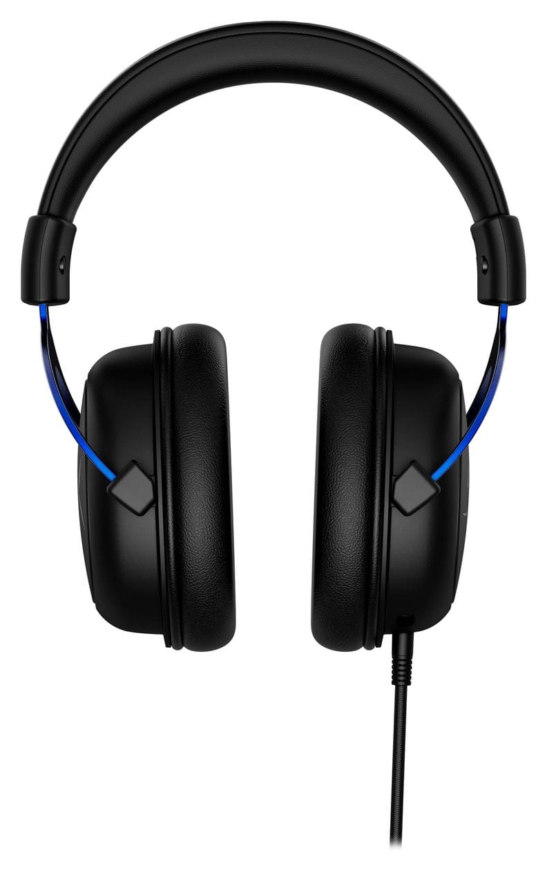 Cloud PlayStation Over-Ear Gaming Kopfhörer kabelgebunden  (Schwarz/Blau) 