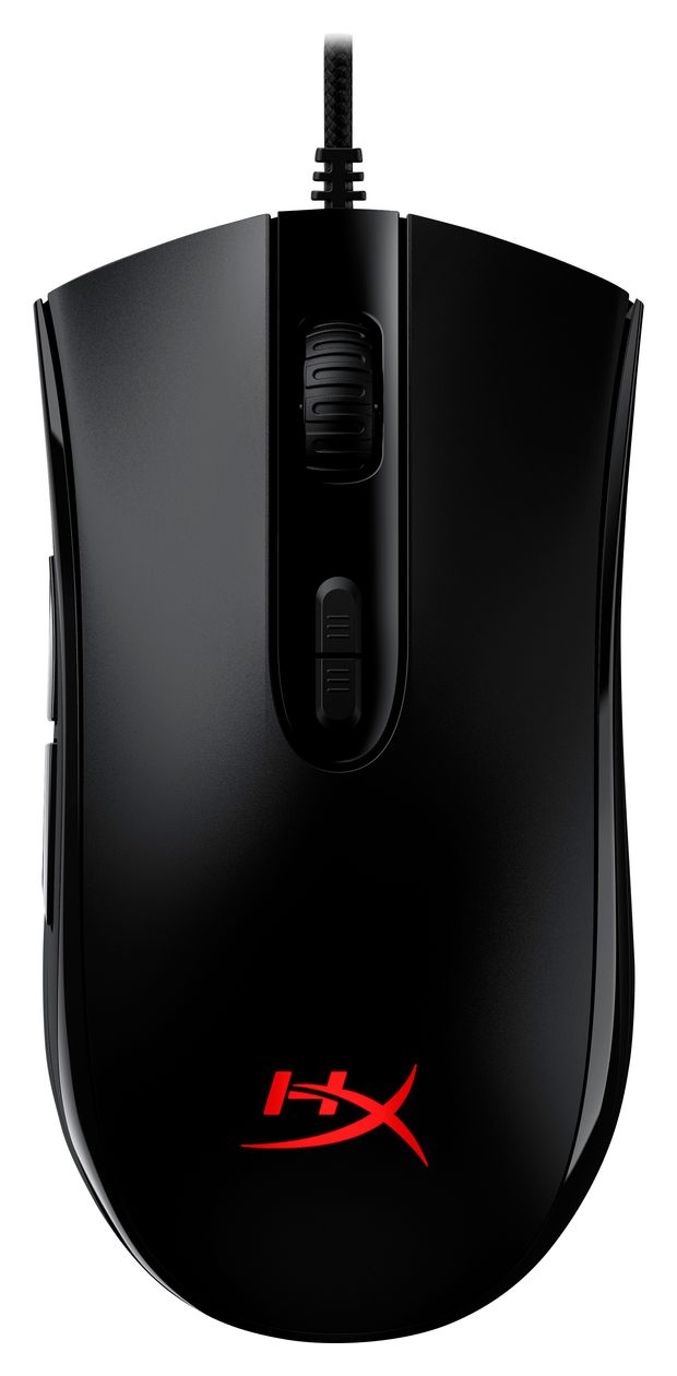 HyperX Pulsefire Core 6200 DPI Gaming Maus Optisch  (Schwarz) 