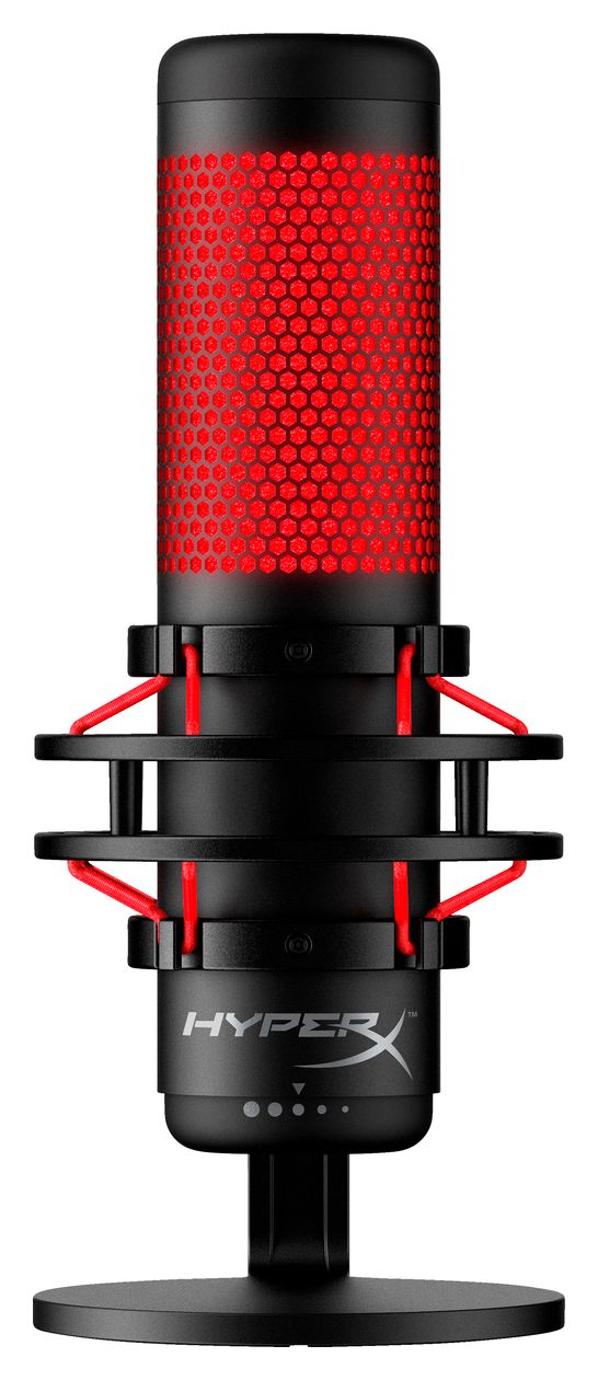 QuadCast Kabelgebunden PC-Mikrofon USB  (Rot) 
