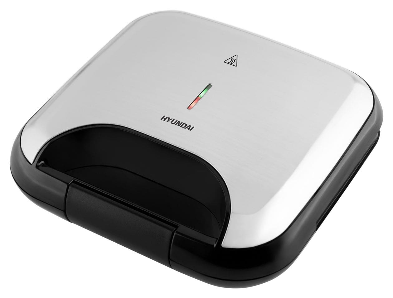 SM615 Sandwichmaker 750 W für 2 Sandwiches  (Schwarz, Silber) 