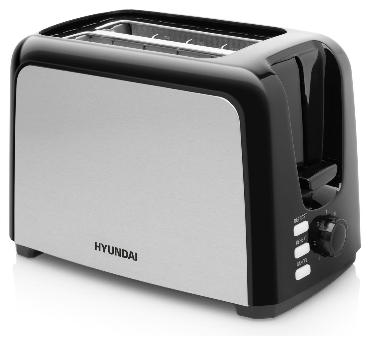 TO304 Toaster 750 W 2 Scheibe(n) 7 Stufen  (Schwarz, Edelstahl) 
