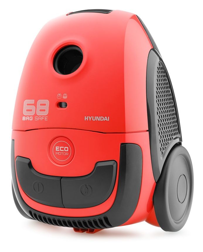UVC068 Bodenstaubsauger mit Staubbeutel 800 W  (Rot) 