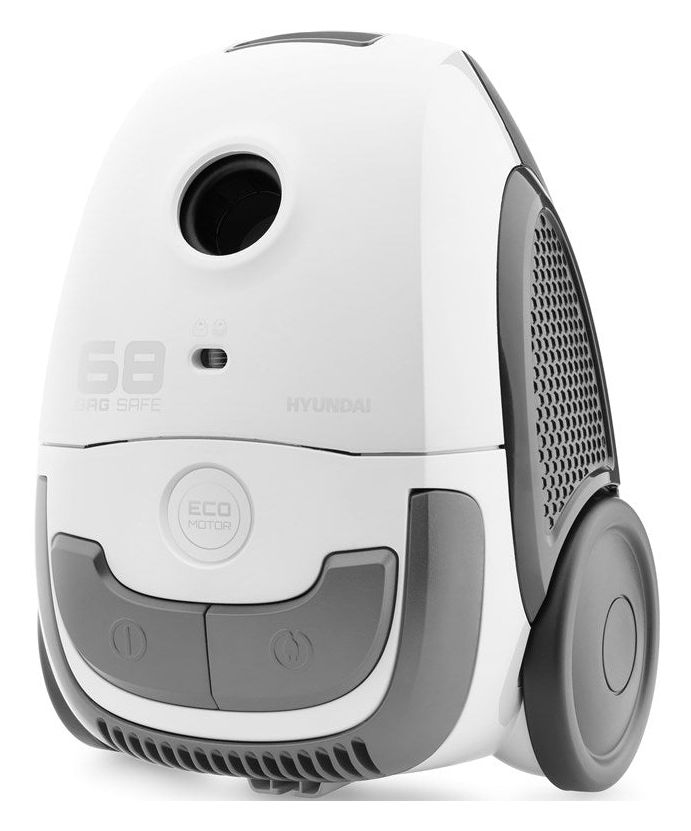 UVC068 Bodenstaubsauger mit Staubbeutel 800 W  (Weiß, Grau) 