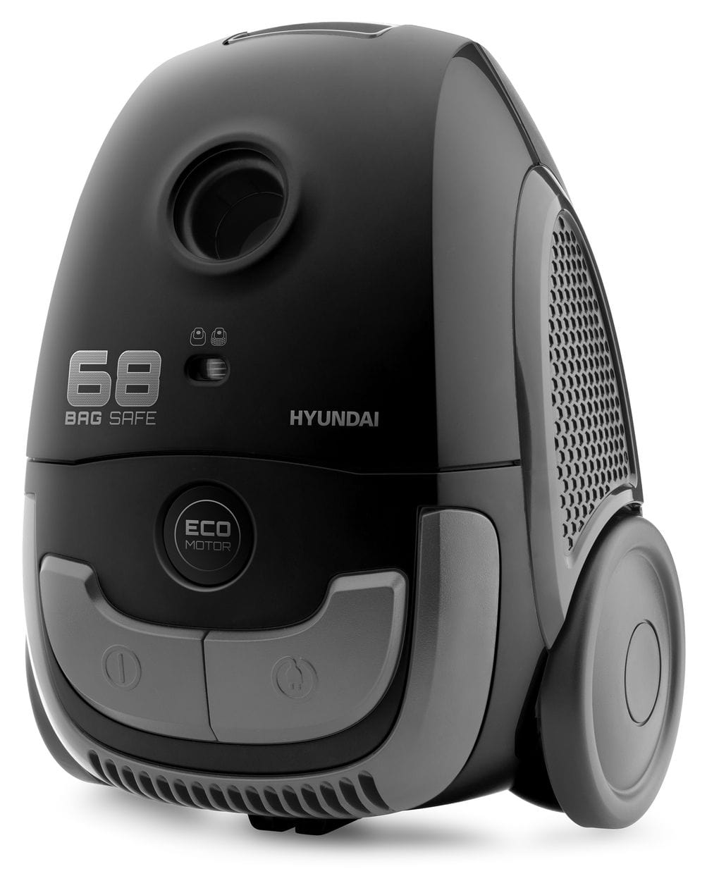 VC009 Bodenstaubsauger mit Staubbeutel 800 W  (Schwarz) 