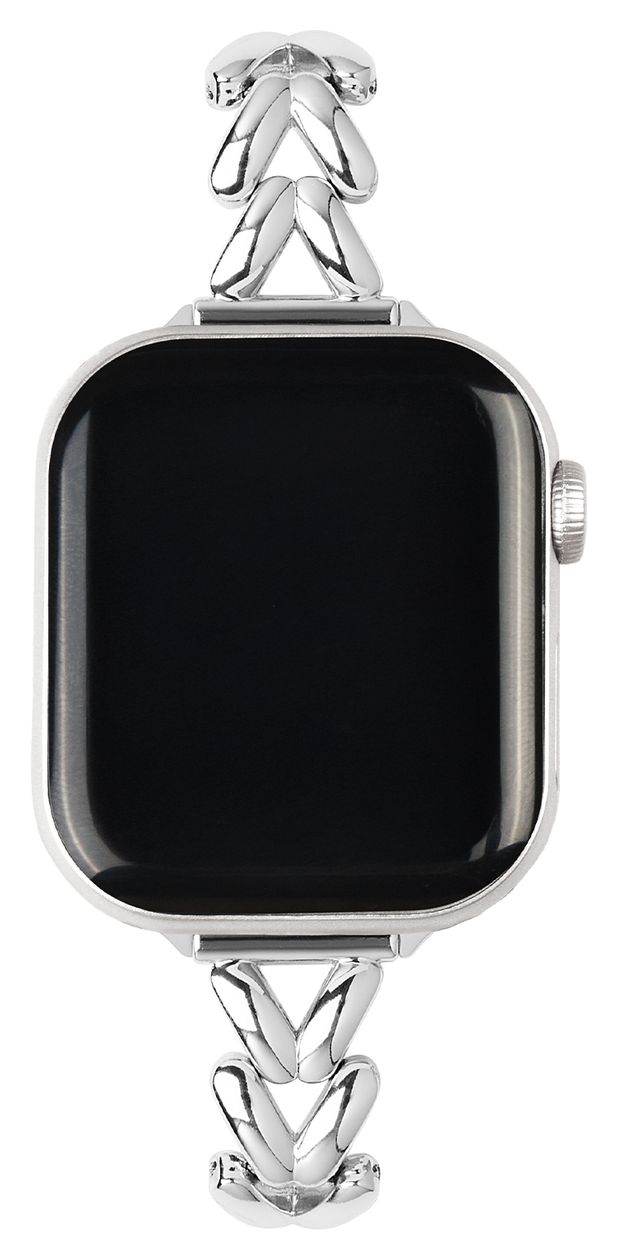 Delicate Chain Watch Band Armband Apple Watch 38/40/41/42 (Series10) - S/M  (Silber) 