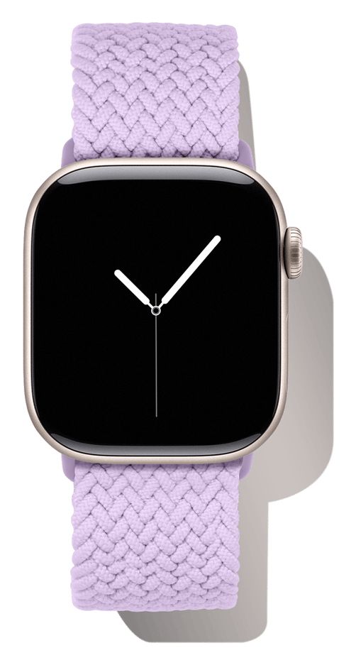Lavender Milk Watch Band Armband 42 mm Apple Watch Series 1–3 44 mm Apple Watch Series 4–6 44 mm Apple Watch SE (1. – 3. Generation) 45 mm Apple Watch Series 7–9 46 mm Apple Watch Series 10–11 49 mm Apple Watch Ultra/Ultra 2–3 