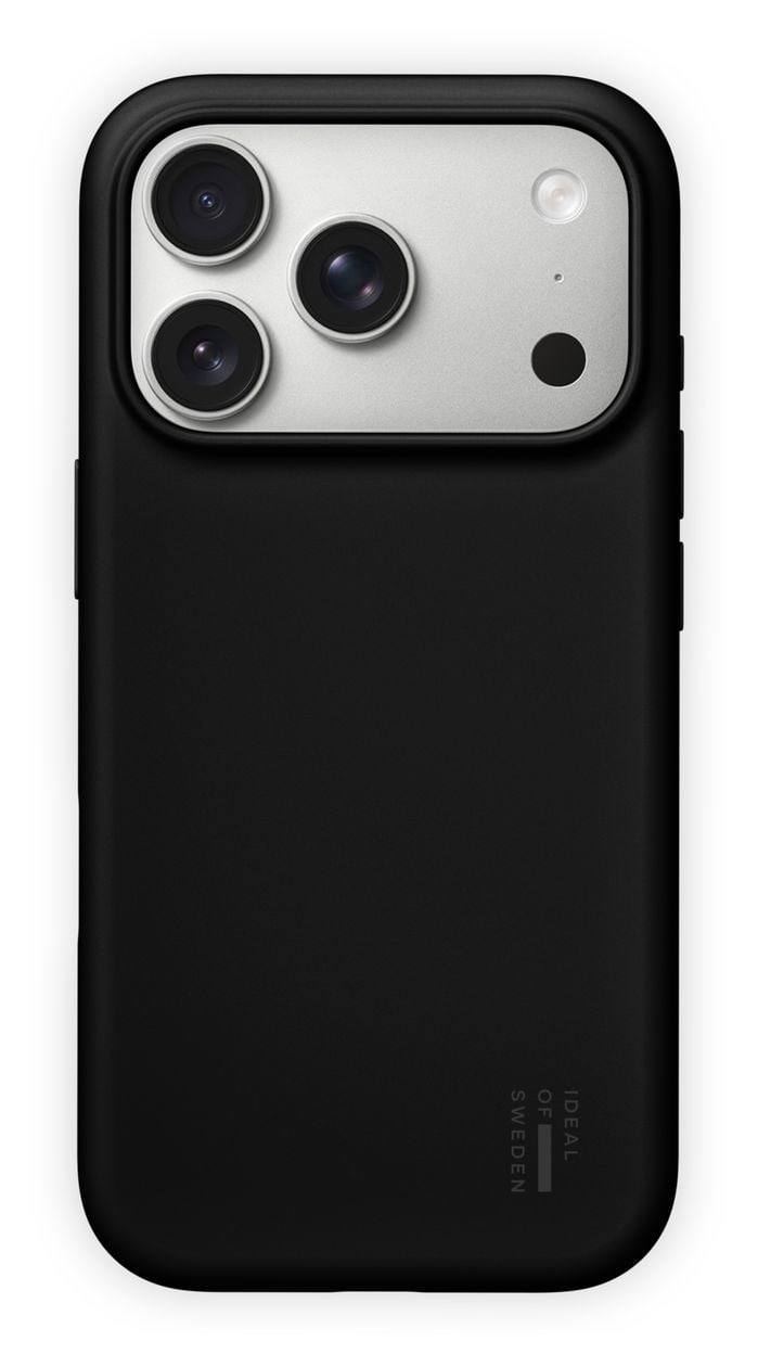 Silicone Case MagSafe Cover für Apple iPhone 17 Pro Max  (Schwarz) 