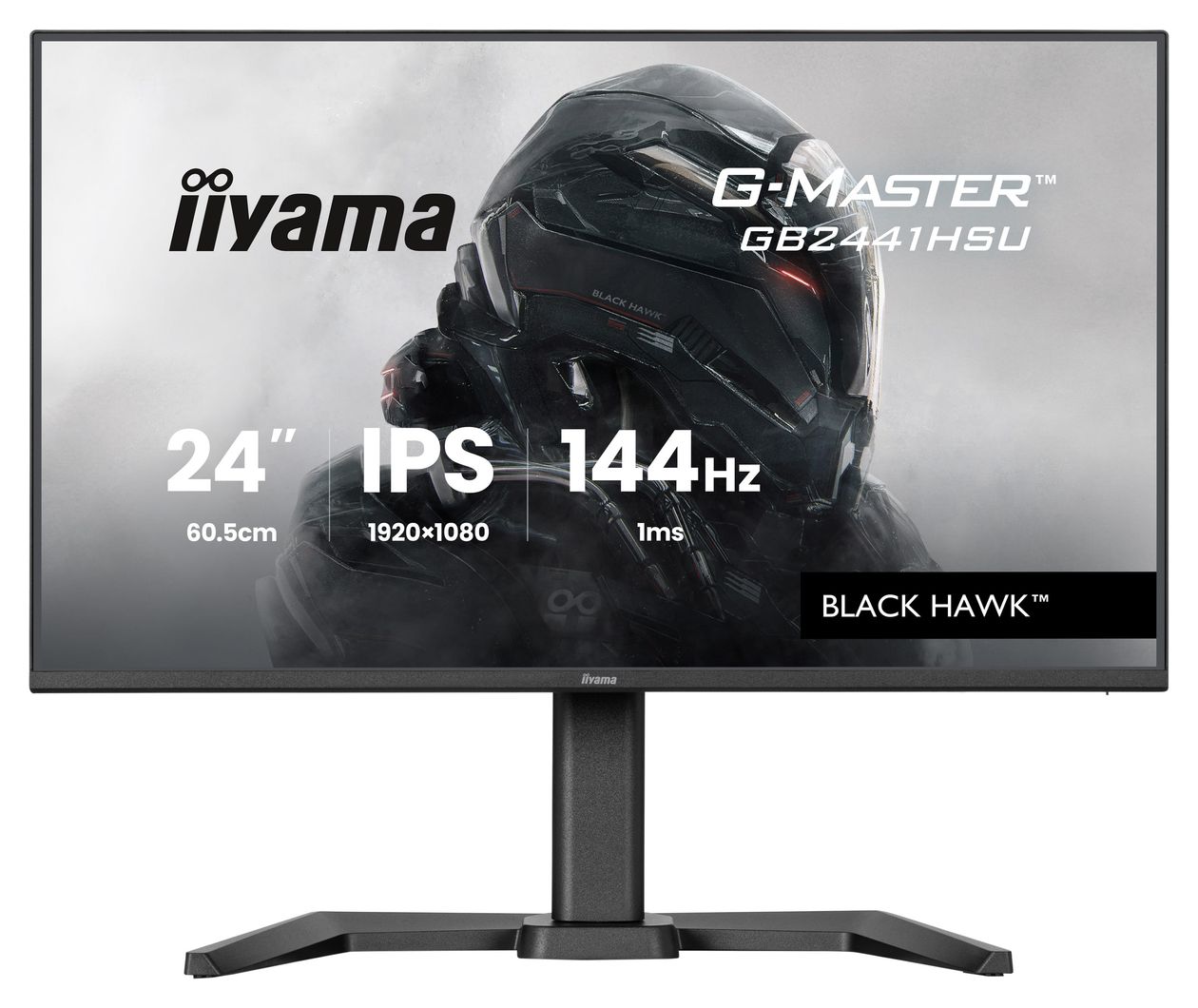 G-Master GB2441HSU-B1 Full HD Monitor 60,5 cm (23.8 Zoll) 16:9 350 cd/m²  (Schwarz) 