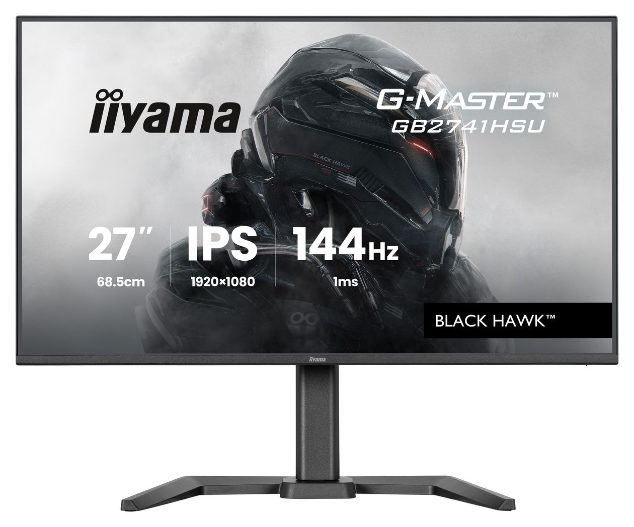 G-Master GB2741HSU-B1 Full HD Monitor 68,6 cm (27 Zoll) 16:9 350 cd/m²  (Schwarz) 