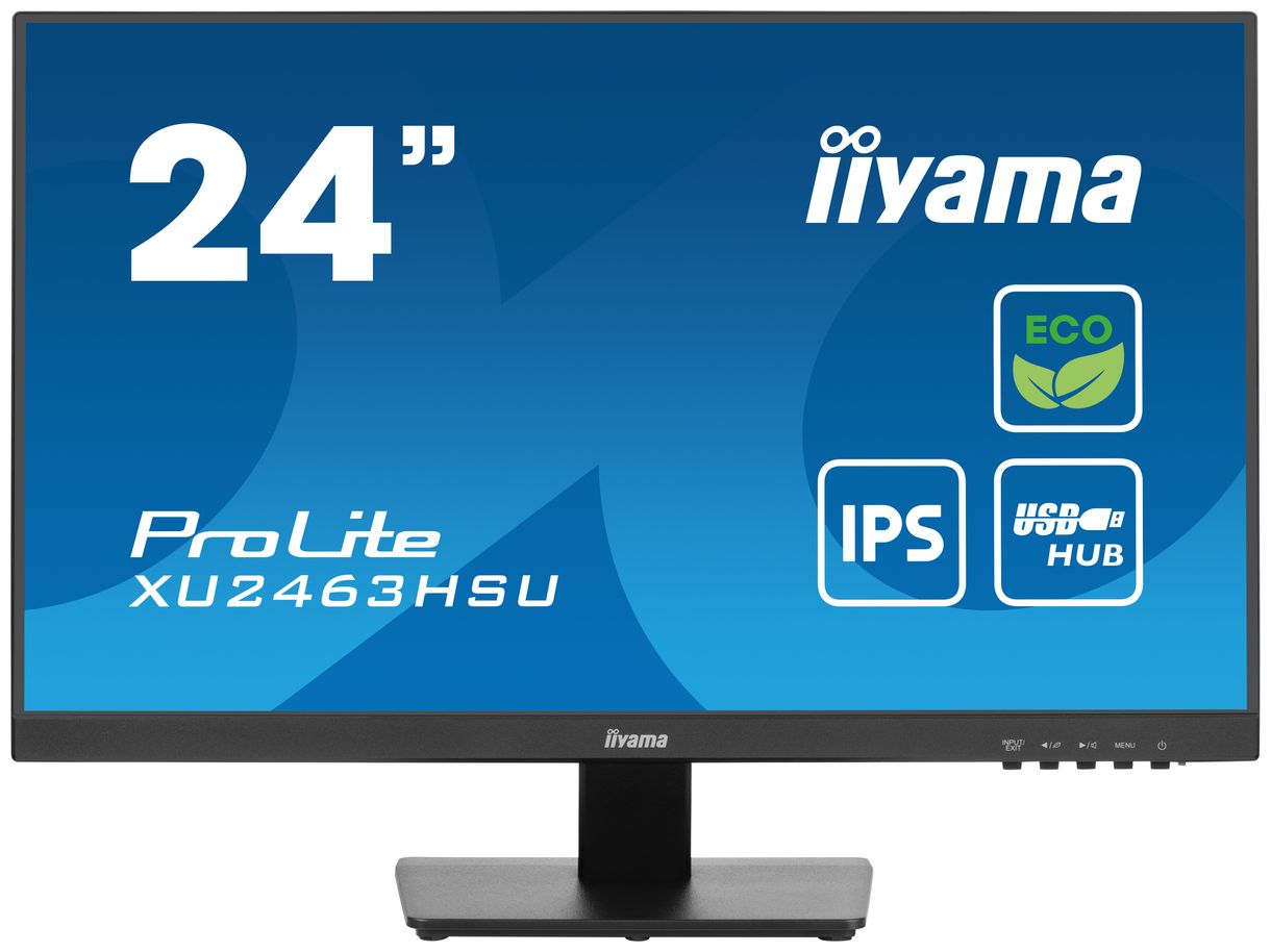 ProLite  XU2463HSU-B1 Full HD Monitor 60,5 cm (23.8 Zoll) EEK: B 16:9 1 ms (Schwarz) 