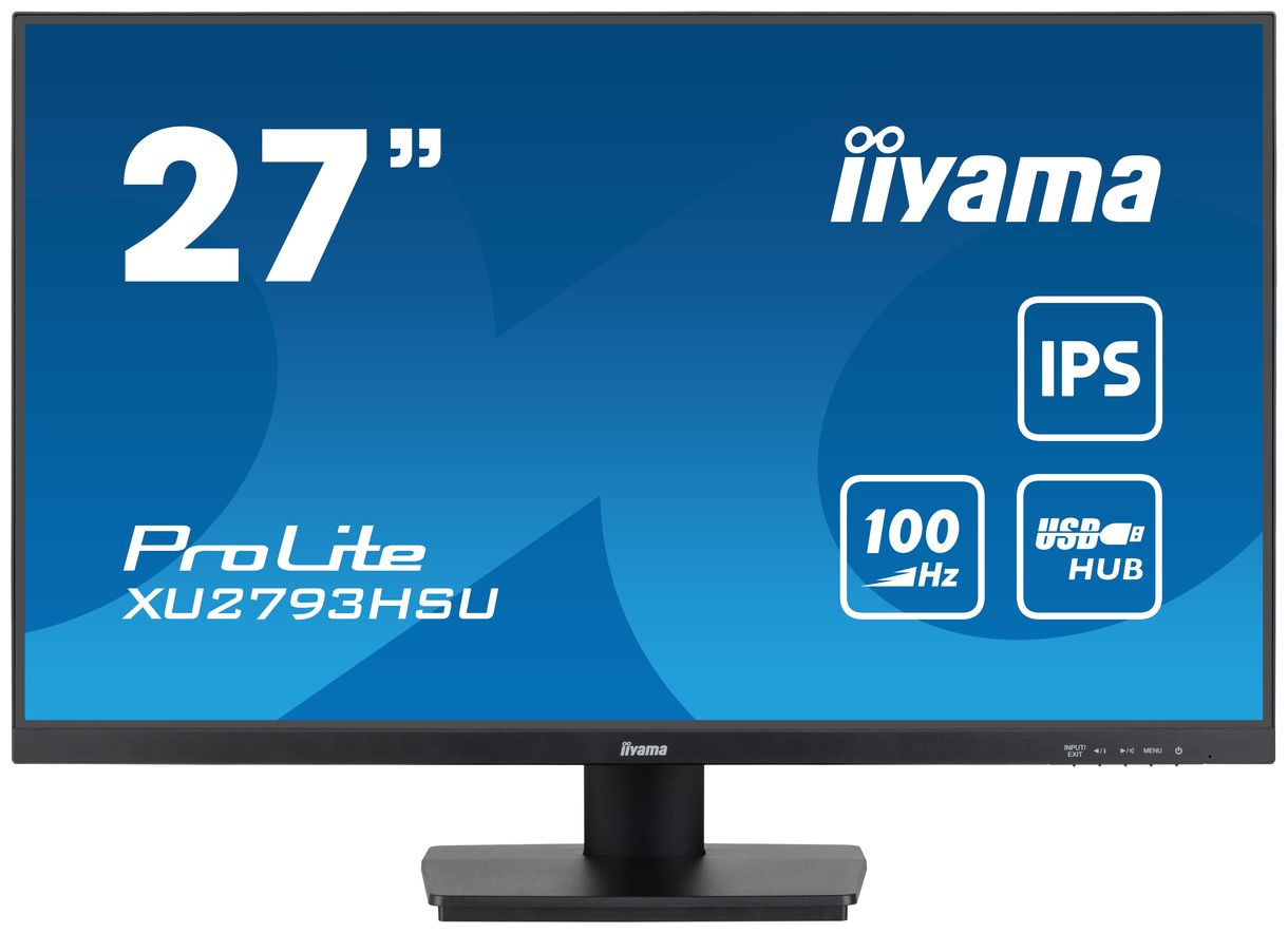 ProLite XU2793HSU-B6 Full HD Monitor 68,6 cm (27 Zoll) EEK: E 16:9 1 ms (Schwarz) 