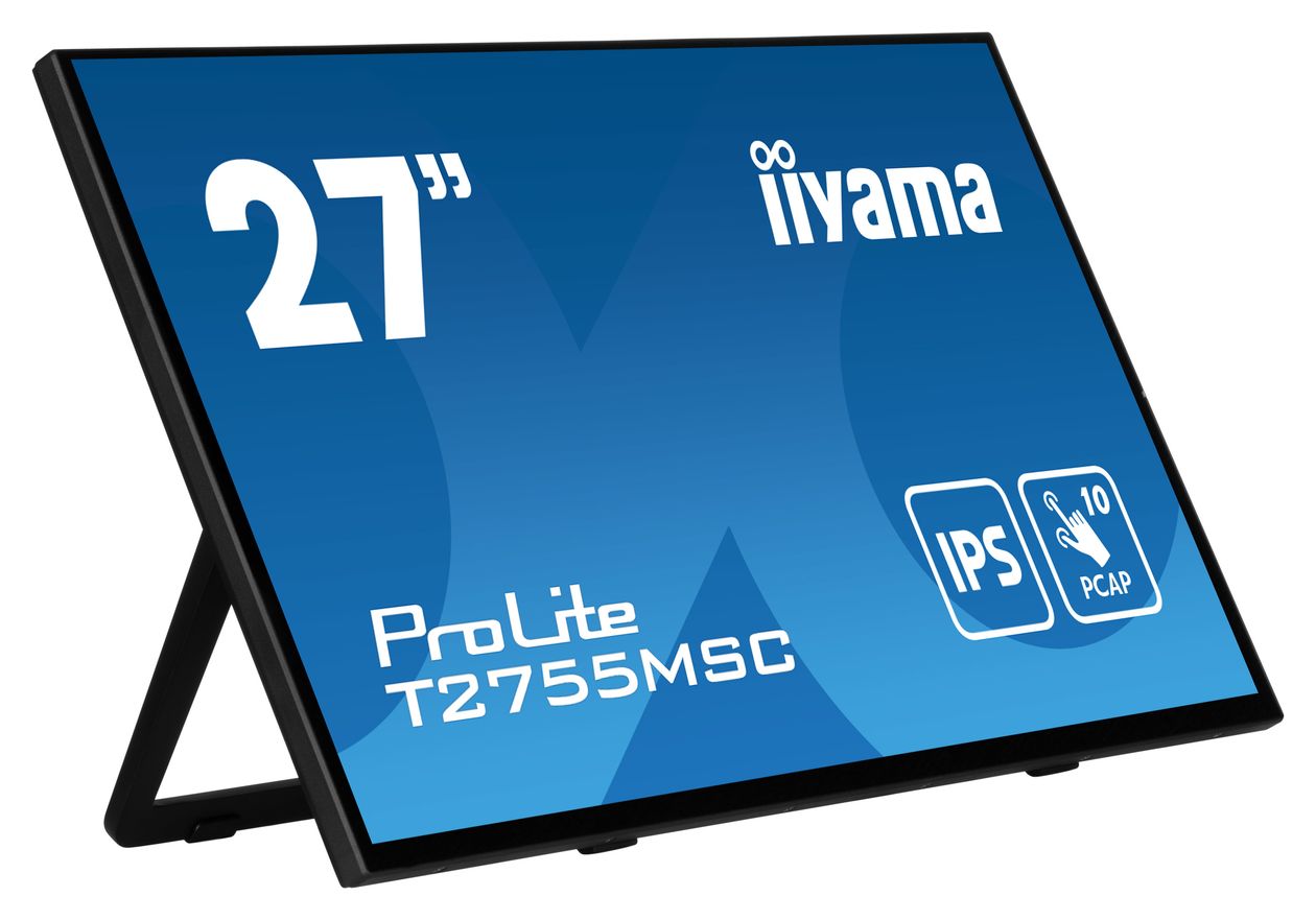 ProLite T2755MSC-B1 Touch Full HD Monitor 68,6 cm (27 Zoll) 16:9 5 ms 400 cd/m²  (Schwarz) 
