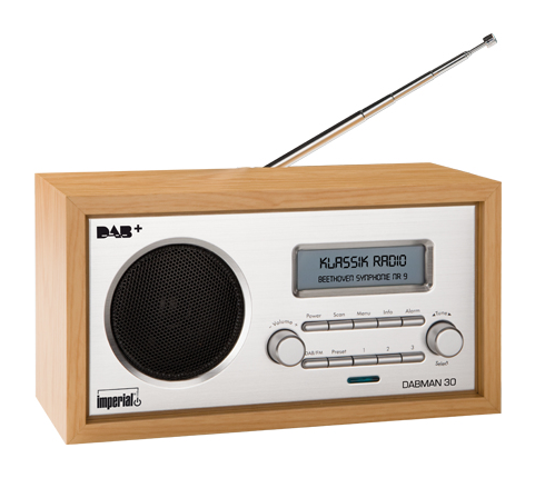 Dabman 30 DAB+, FM Radio (Silber) 