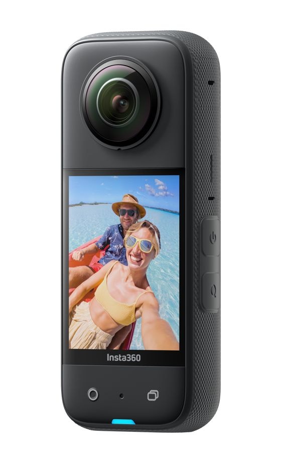 X3 Standard 11968 x 5984 Pixel Aktion Kamera 360° 72 MP  (Schwarz) 