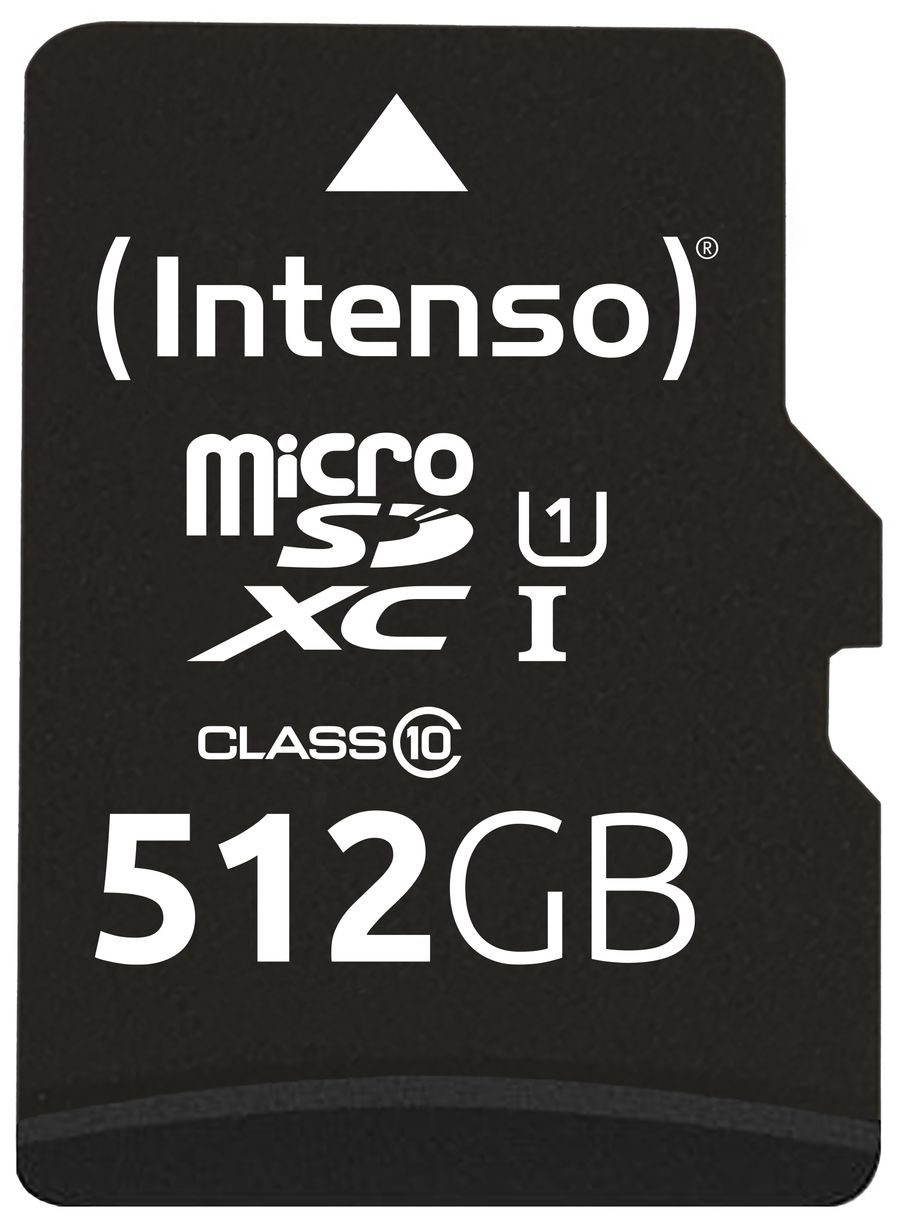 3424493 MicroSD Speicherkarte 512 GB Class 1 (U1) Klasse 10 