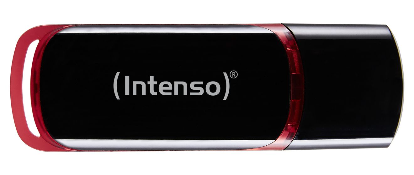 Business Line USB Typ-A Stick 16 GB  (Schwarz, Rot) 