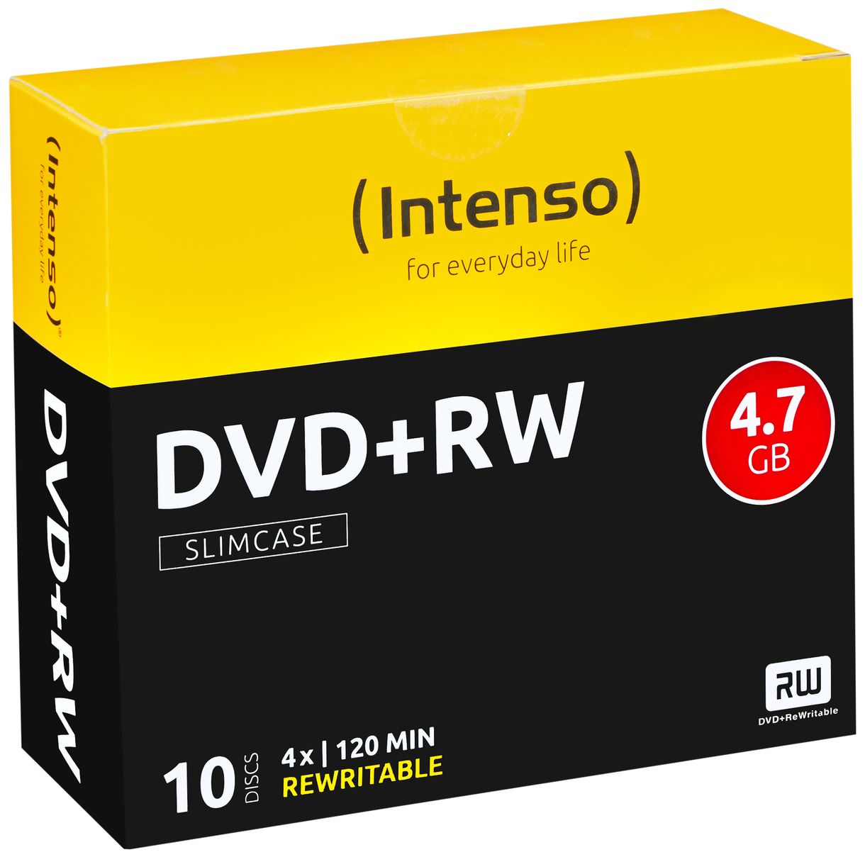 DVD+RW 4.7GB, 4x 