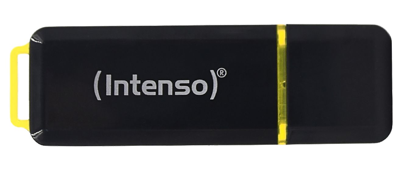 High Speed Line USB Typ-A Stick 128 GB  (Schwarz, Gelb) 