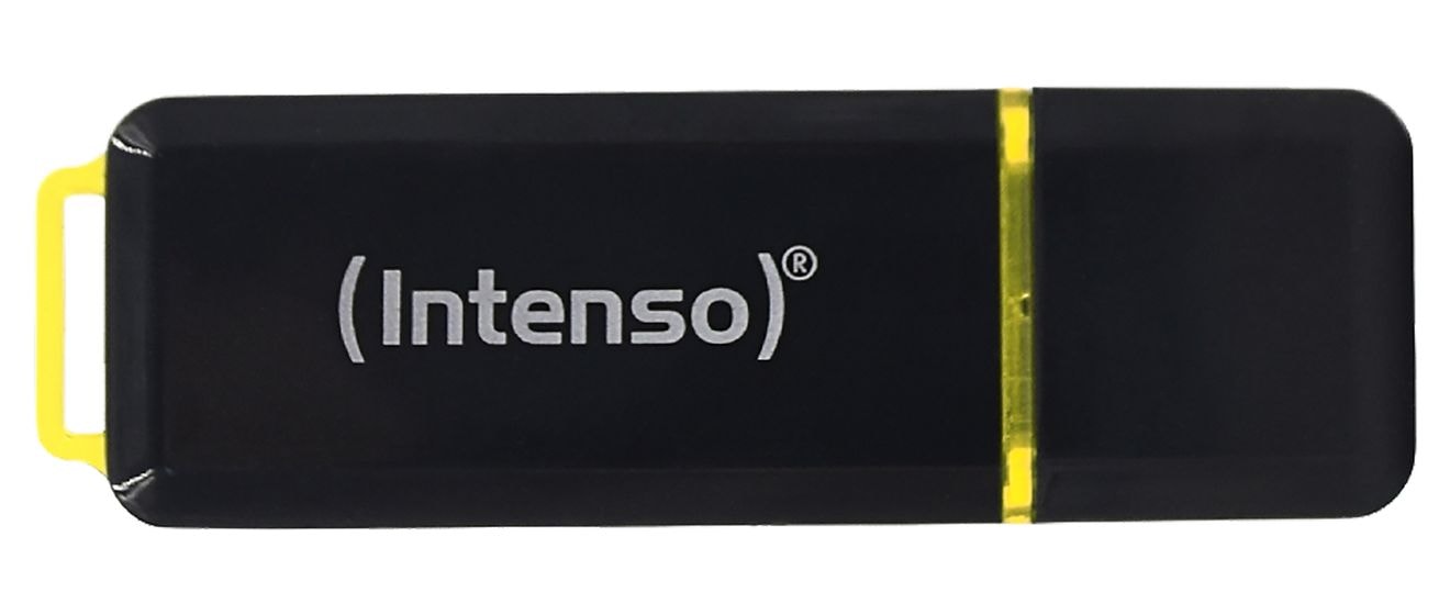 High Speed Line USB Typ-A Stick 256 GB  (Schwarz, Gelb) 