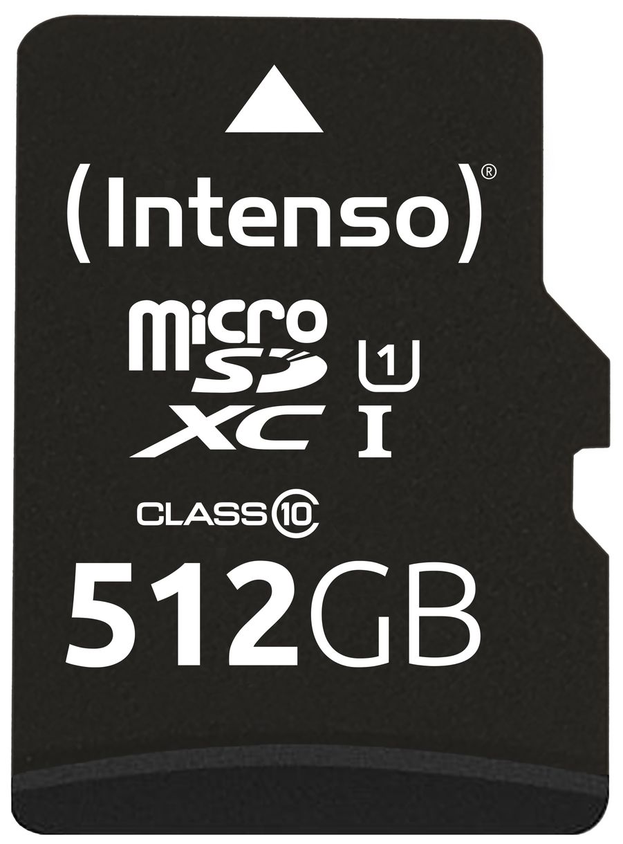 3423493 MicroSD Speicherkarte 512 GB Class 1 (U1) Klasse 10 