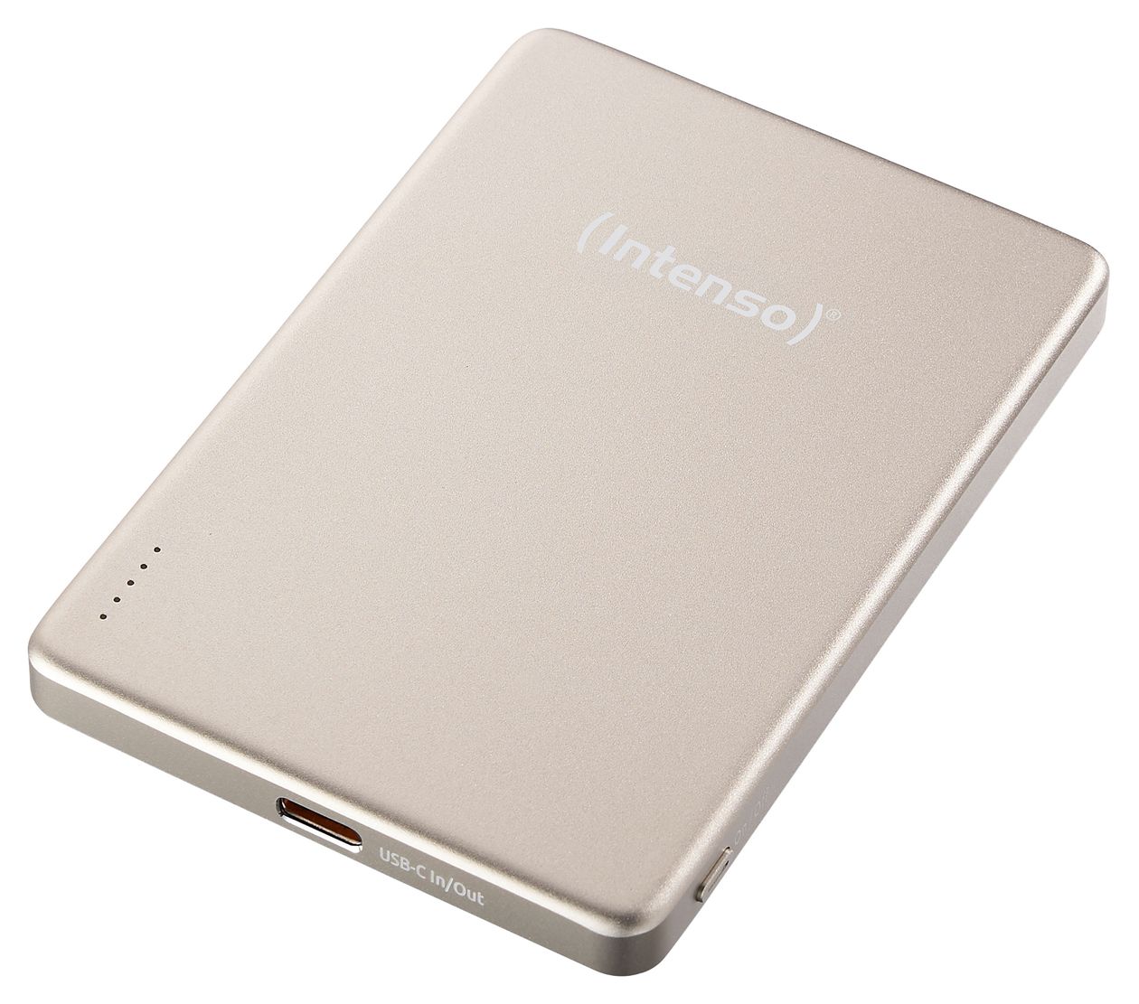 MW 5000 mAh Powerbank USB Typ-C Kabelloses Laden  (Champagner) 