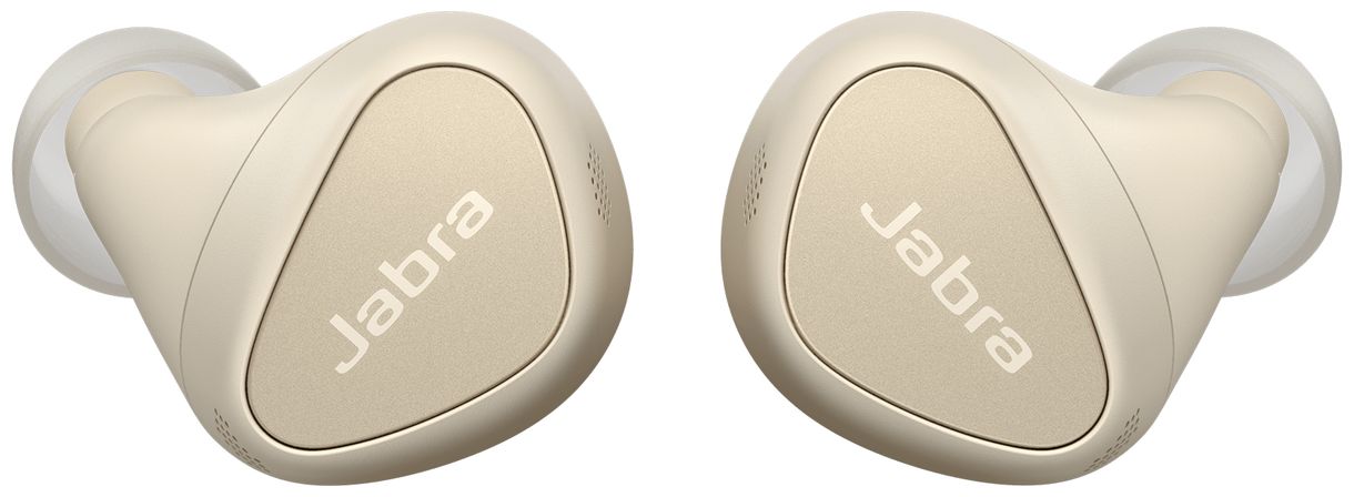 Elite 5 In-Ear Bluetooth Kopfhörer Kabellos TWS 9 h Laufzeit IP55 (Beige, Gold) 
