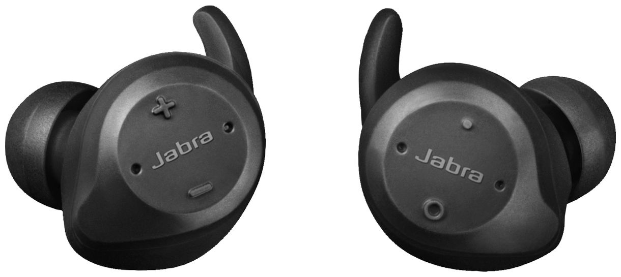 Elite Sport In-Ear Bluetooth Kopfhörer Kabellos TWS 13,5 h Laufzeit IP67 (Schwarz) 