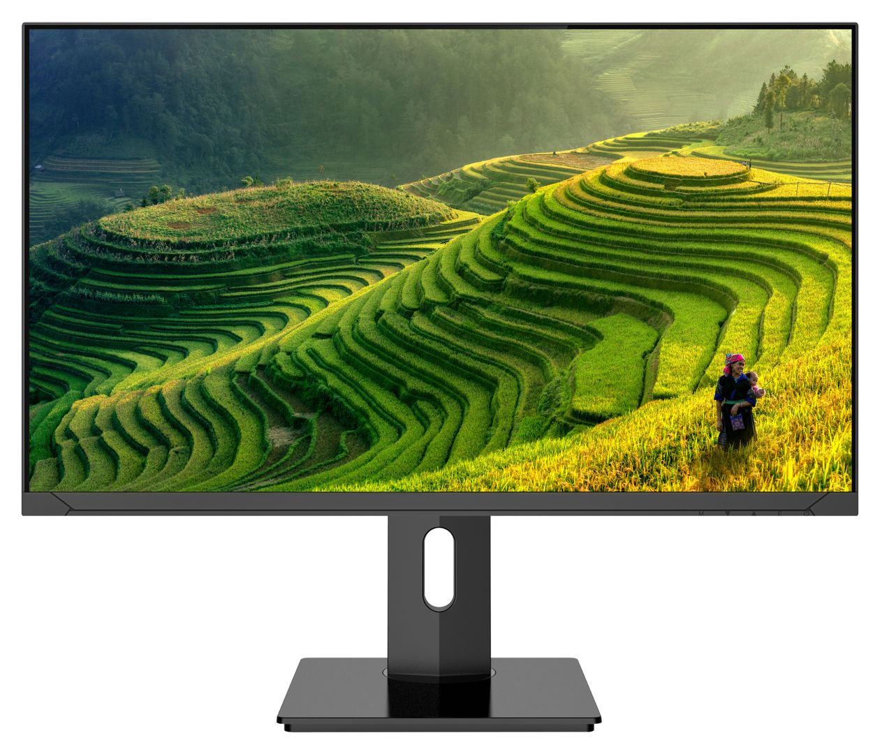 JN-IPS2380UHDR-C65W-HSP 4K Ultra HD Monitor 60,5 cm (23.8 Zoll) 16:9 8 ms  (Schwarz) 
