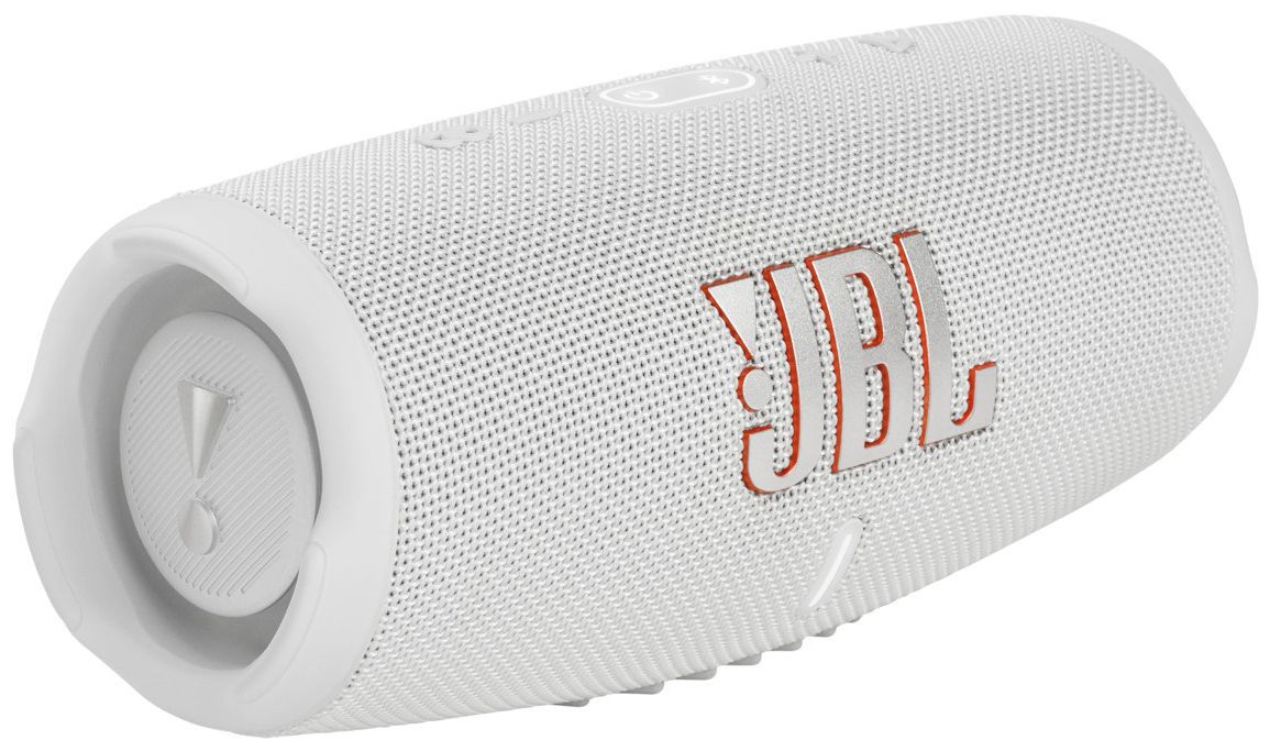 Charge 5 Bluetooth Lautsprecher Wasserfest IP67 (Weiß) 