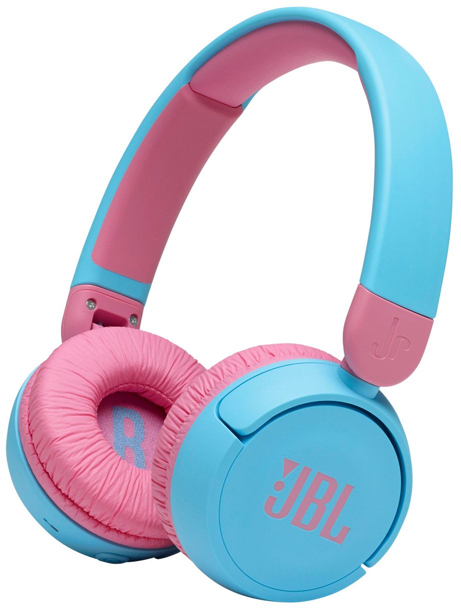 Jr310BT Ohraufliegender Bluetooth Kopfhörer kabellos 30 h Laufzeit (Blau) 