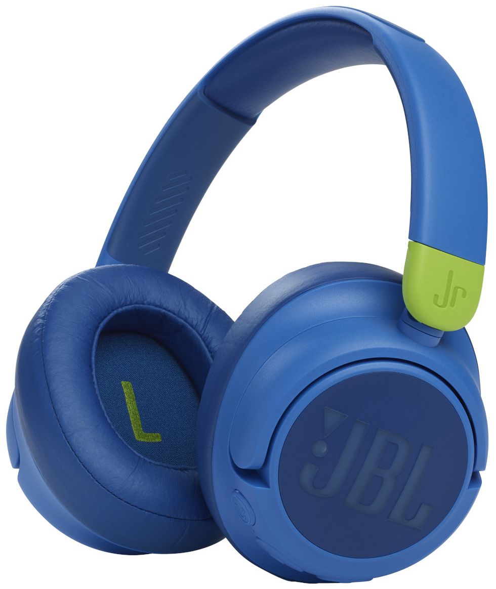 JR460NC Over Ear Bluetooth Kopfhörer kabellos 20 h Laufzeit (Blau) 