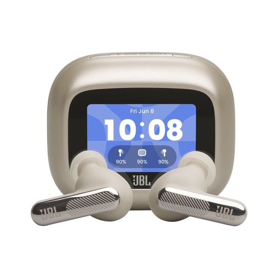 Live Beam 4 In-Ear Bluetooth Kopfhörer kabellos 10 h Laufzeit IP55  (Champagner) 