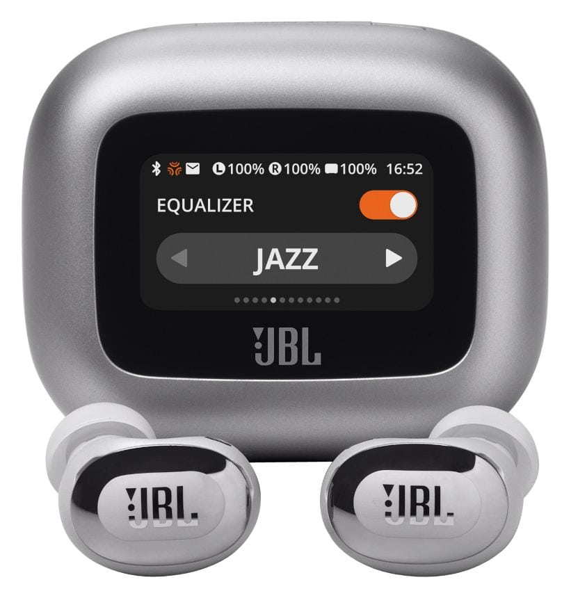 Live Buds 3 In-Ear Bluetooth Kopfhörer kabellos 8 h Laufzeit IP55  (Silber) 
