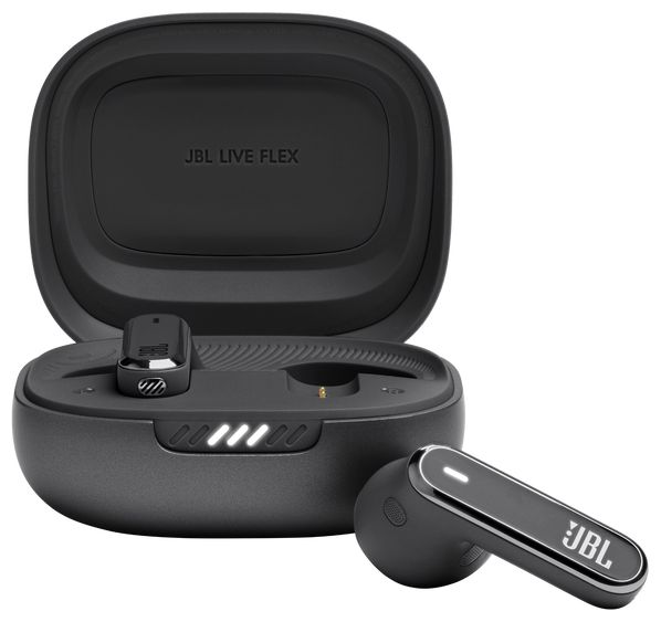 Live Flex In-Ear Bluetooth Kopfhörer Kabelgebunden 40 h Laufzeit IP54 (Schwarz) 