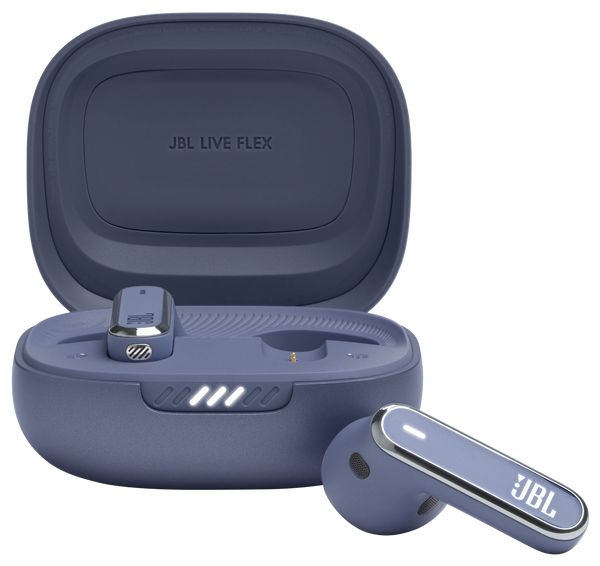 Live Flex In-Ear Bluetooth Kopfhörer kabellos 40 h Laufzeit IP54 (Blau) 