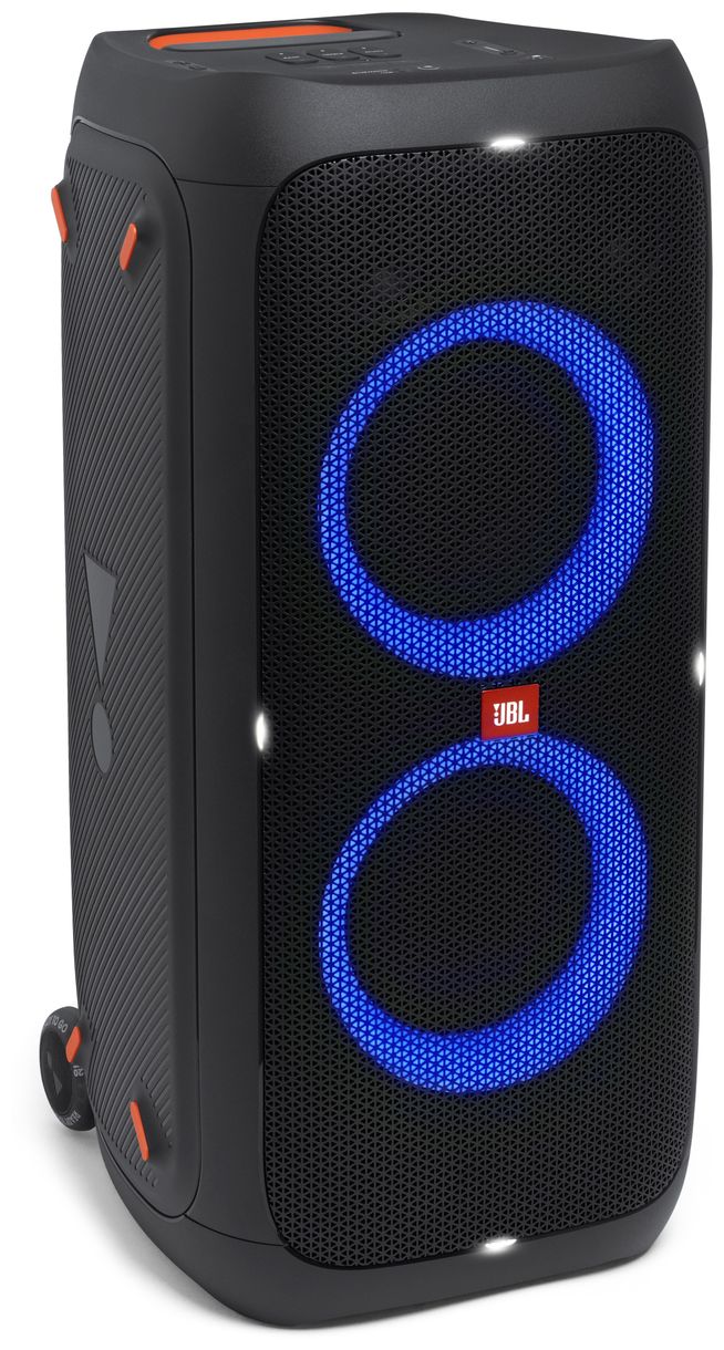 Partybox 310 Bluetooth Lautsprecher Spritzwassergeschützt (Schwarz) 