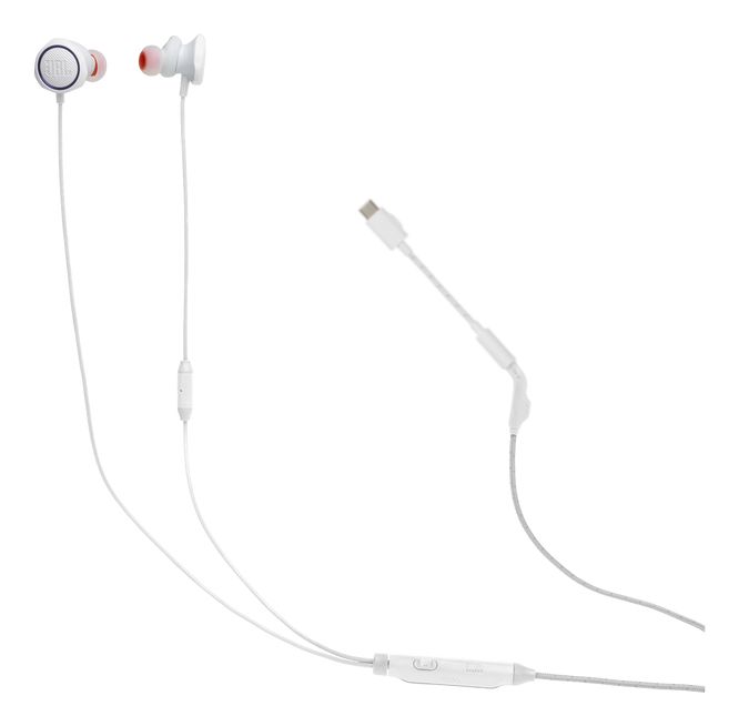 Quantum 50C In-Ear Kopfhörer Kabelgebunden  (Weiß) 
