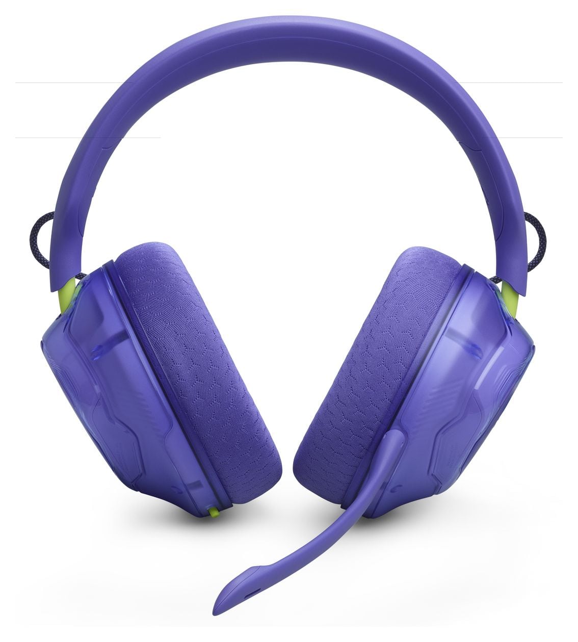 Quantum 520 Over Ear Bluetooth Kopfhörer kabellos USB Typ-C  (Violett) 