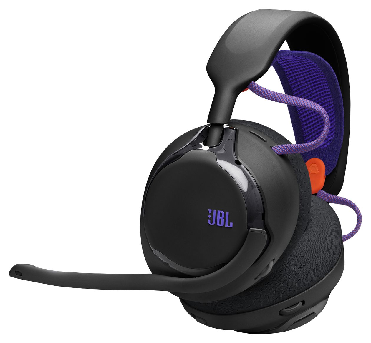 Quantum 650 Over Ear Bluetooth Kopfhörer kabellos 60 h Laufzeit USB Typ-C  (Schwarz) 