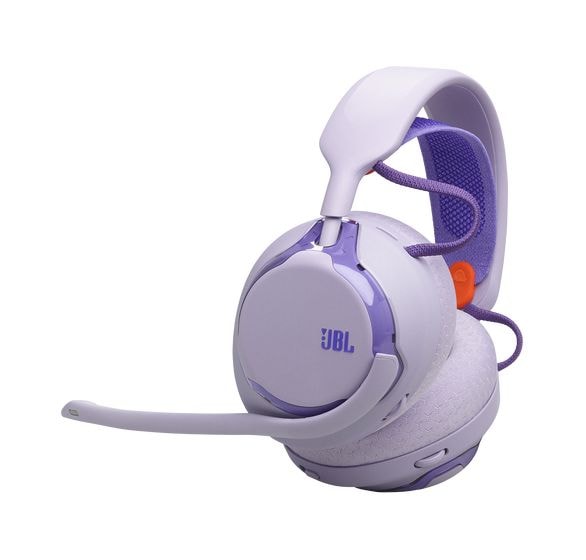 Quantum 650 Over Ear Bluetooth Kopfhörer kabellos 60 h Laufzeit USB Typ-C  (Violett) 