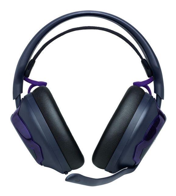 Quantum 850 Over Ear Bluetooth Kopfhörer kabelgebunden&kabellos 30 h Laufzeit USB Typ-C  (Schwarz, Blau) 
