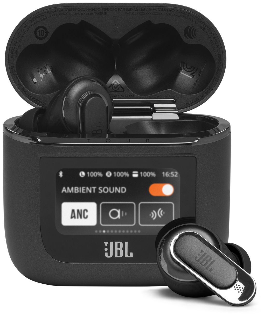 Tour Pro 2 In-Ear Bluetooth Kopfhörer kabellos 40 h Laufzeit (Schwarz) 