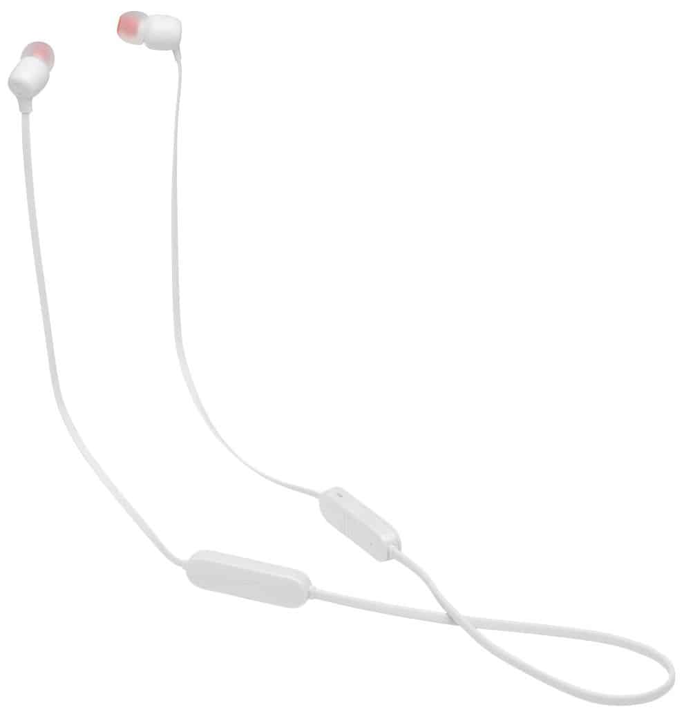 Tune 125BT In-Ear Bluetooth Kopfhörer kabellos 16 h Laufzeit (Weiß) 
