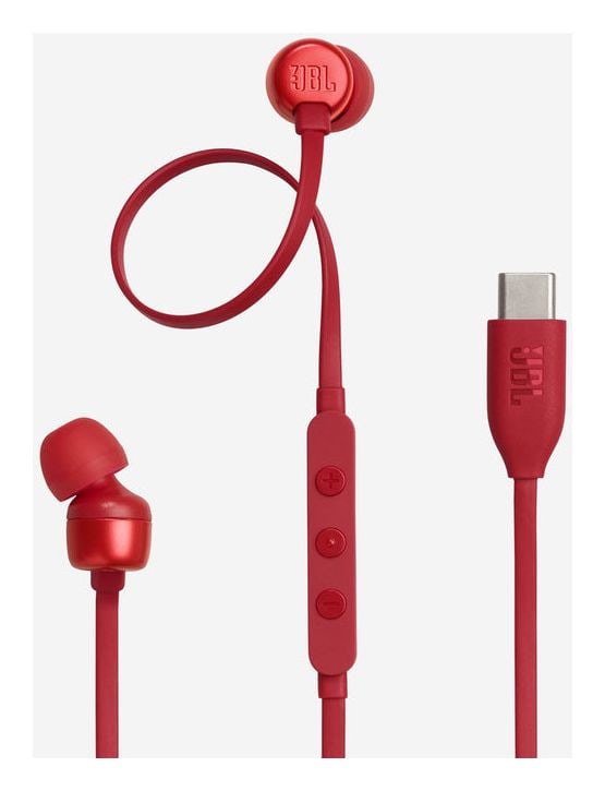 Tune 310C In-Ear Kopfhörer Kabelgebunden USB Typ-C  (Rot) 