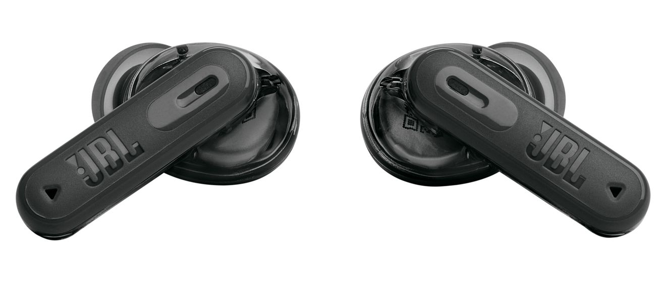 Tune Beam 2 Ghost Edition In-Ear Bluetooth Kopfhörer kabellos 12 h Laufzeit IP54  (Schwarz) 