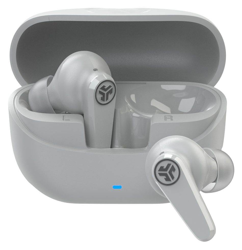 Go Pods ANC In-Ear Bluetooth Kopfhörer Kabellos TWS 26 h Laufzeit IP55 USB Typ-C  (Grau) 