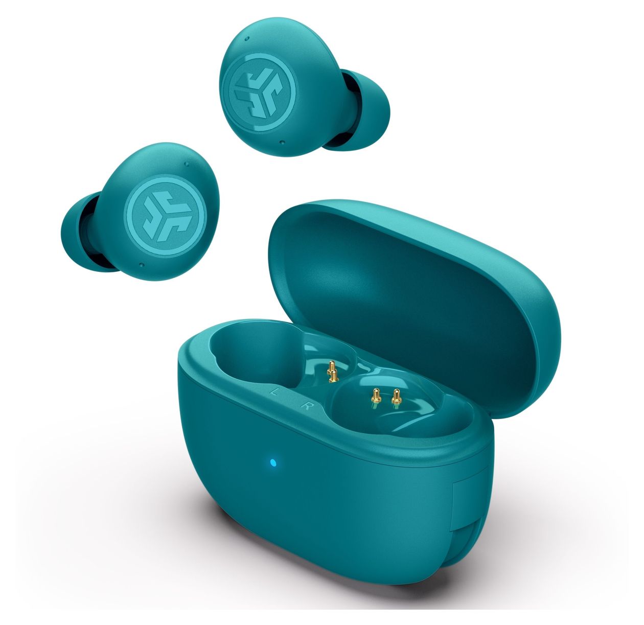 Go Pop ANC In-Ear Bluetooth Kopfhörer Kabellos TWS 7 h Laufzeit IP55  (Türkis) 